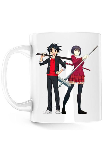 OEM Cana UQ Holder Touta Orte Kataka Fighters School Uniform Slice of Life, alba, 330 ml