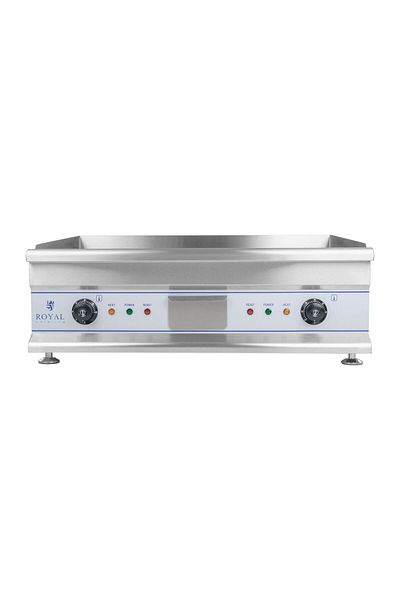 Royal Catering Placă electrică pentru grătar dublu 60 cm