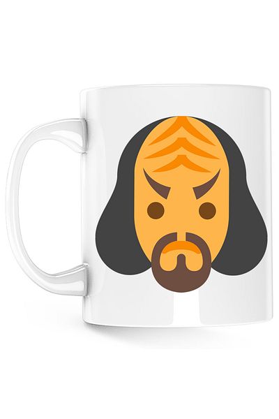 OEM Cana Star Trek Worf United Federation of Planets, alba, 330 ml