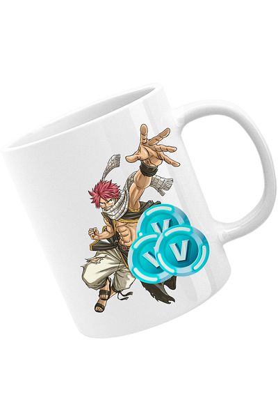 OEM Cana Fairy Tail Fortnite Animekage Natsu Dragneel, alba, 330 ml