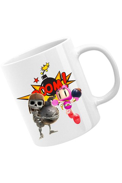 OEM Cana Clash Royale Bomberman Skeleton Special Ability, alba, 330 ml