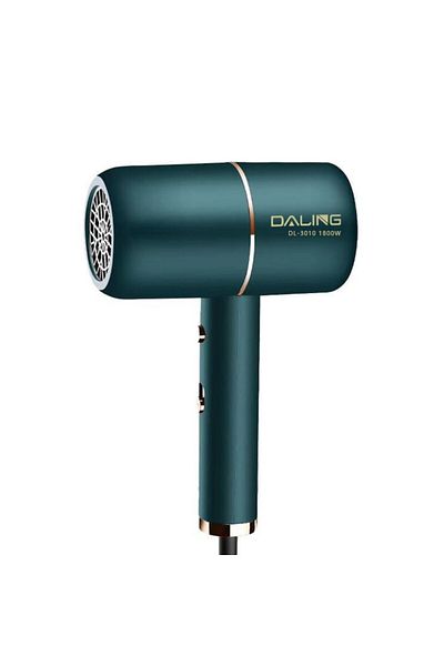 daling Ionic hair dryer, volumizer, 1800W green