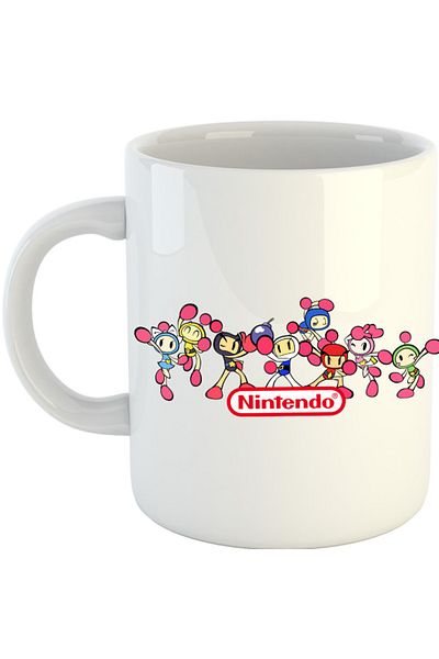OEM Cana Bomberman All Team Console Game, alba, 330 ml