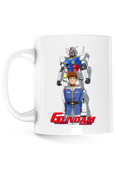 OEM Cana Gundam Amuro Ray Robot Anime Monster, alba, 330 ml