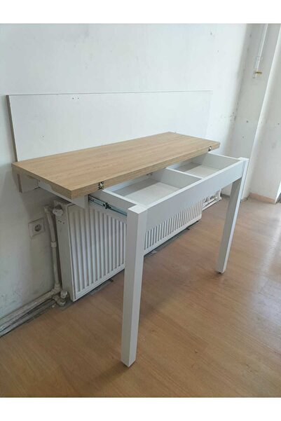 güneyahşapmobilya 130 X 40 CM DUVARA MONTE MASA