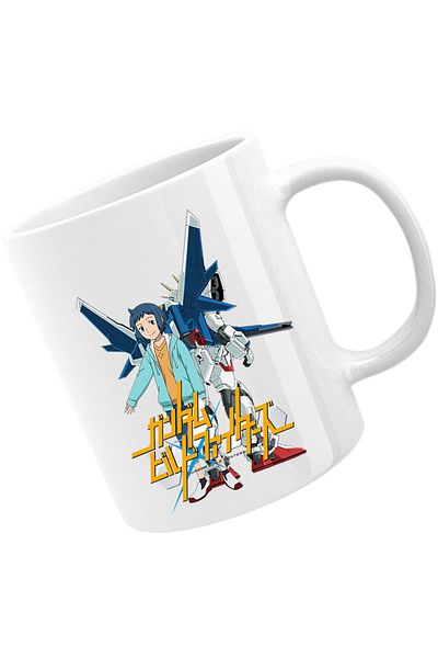 OEM Cana Gundam Build Fighters Sei Robot, alba, 330 ml