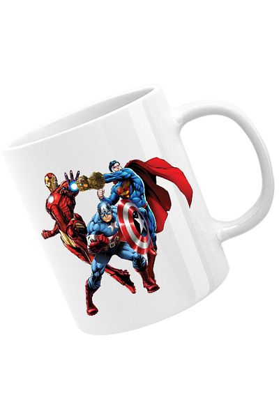 OEM Cana Thanos Gauntlet Mach Marvel Superman Ironman, alba, 330 ml
