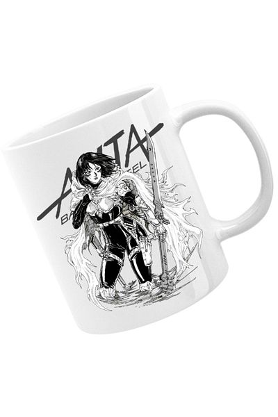 OEM Cana Battle Angel Alita Gally Armor Fight Anime Kage, alba, 330 ml
