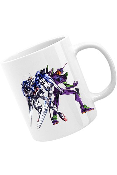 OEM Cana Gundam Robot Blue Eva Kakalot, alba, 330 ml