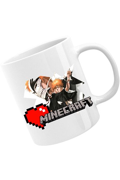 OEM Cana Bleach Ichigo Minecraft Legendary Player, alba, 330 ml
