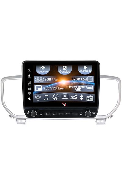 navi-it Navigatie dedicata Sportage4 2018-2019 cu butoane rotative model 2024, 9 Inch, 2GB RAM 32GB ROM, Qua