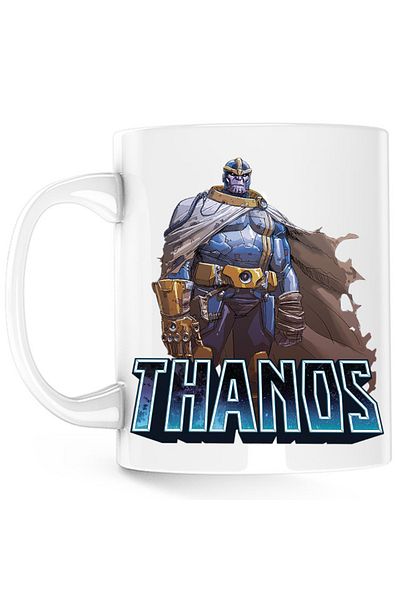 OEM Cana Thanos Cape Supervillian Bad Marvel Dessert, alba, 330 ml