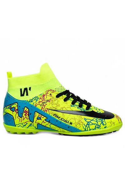 RUNSTEP Triko Woven Socks Carpet Field Soccer Shoes