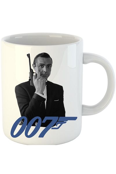 OEM Cana James Bond 007 Logo Vintage Old Movie Alpha, alba, 330 ml