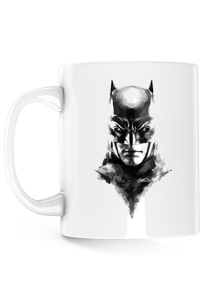 OEM Cana Batman Face Mask Disney Comics Hero, alba, 330 ml