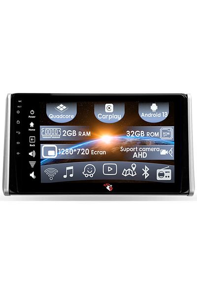 navi-it Navigatie dedicata Toyota RAV4 2019, 2GB RAM 32GB ROM, Quad Core, Display 10.2" IPS Full HD, Carplay