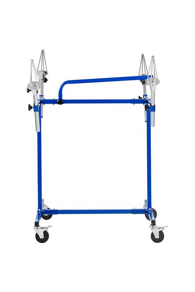 MSW Suport cărucior pentru vopsirea jantelor cu 4 mânere rotative