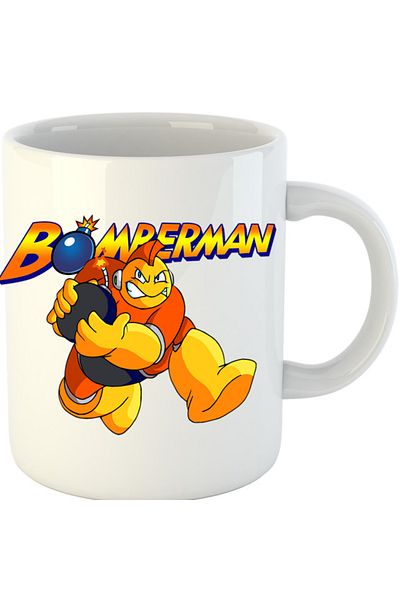 OEM Cana Bomberman Run Bomb Logo Action, alba, 330 ml
