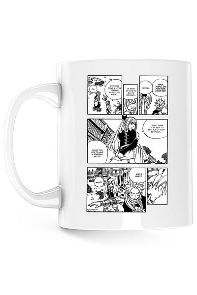 OEM Cana Fairy Tail Sparring Match Panel Manga, alba, 330 ml