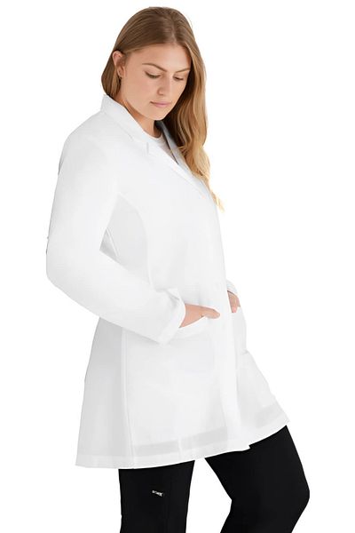 Barco Essentials Lab Coat - Caring | White Uniform Size: L