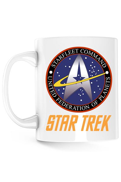OEM Cana Star Trek Starfleet Command Academy Emblem, alba, 330 ml