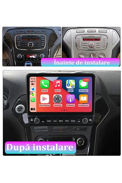 navi-it Navigatie dedicata Ford Mondeo 2010-2014, 2GB RAM 32GB ROM, Quad Core, Display 10" IPS Full HD, Carp