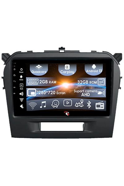 navi-it Navigatie dedicata Suzuki Grand Vitara 2016+, 2GB RAM 32GB ROM, Quad Core, Display 9" IPS Full HD, C