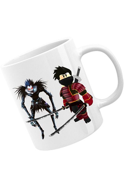 OEM Cana Roblox Youtube Ninja Death Note Ryuk, alba, 330 ml