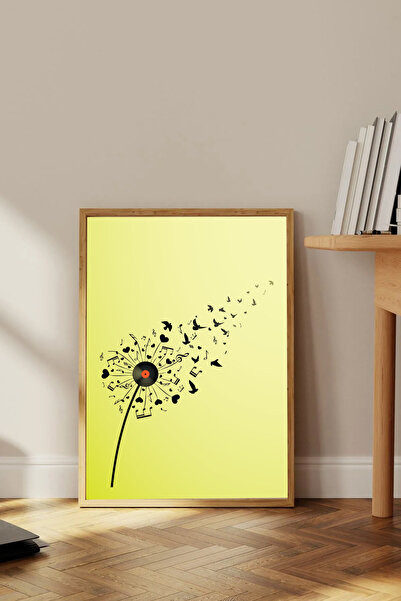 Dekorsiahome Διακοσμητικός Πίνακας Μονοκόμματος Ξύλινος Πλαίσιος TK0721