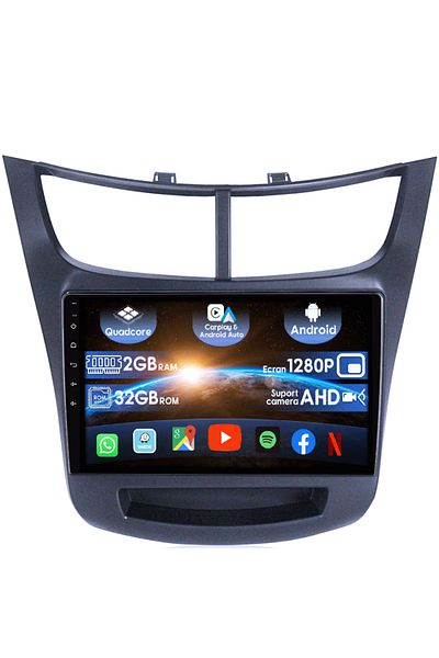 navi-it Navigatie dedicata Chevrolet Sail 2015-2018, Android 13, Wireless Carplay si Android auto 2 GB RAM 3