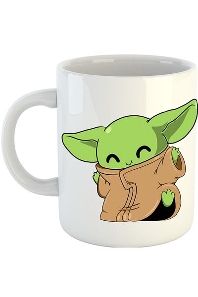OEM Cana Baby Yoda Dance Happy Fun, alba, 330 ml