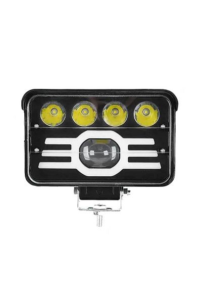BGRJ Automotive Bicolor LED projector S937, white and yellow, positions and magnifying glass, 196W