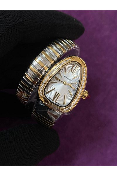Adieu Silver Serpenti̇ İtal Watch