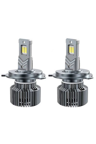 BGRJ Automotive H4 LED bulbs 24V, 120W, cold white light, canbus, trucks, machinery