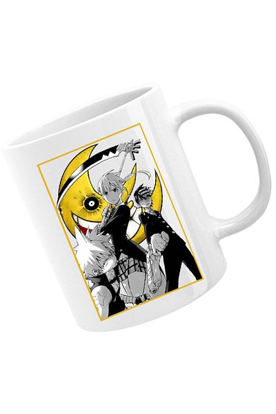 OEM Cana Soul Eater Group Death The Kid Black Star Soul Maka, alba, 330 ml