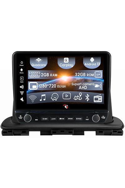 navi-it Navigatie dedicata Cerato 4 2018-2021 cu butoane rotative model 2024, 9 Inch, 2GB RAM 32GB ROM, Quad