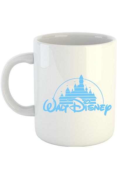 OEM Cana Mickey Mouse Walt Disney Logo Castle, alba, 330 ml