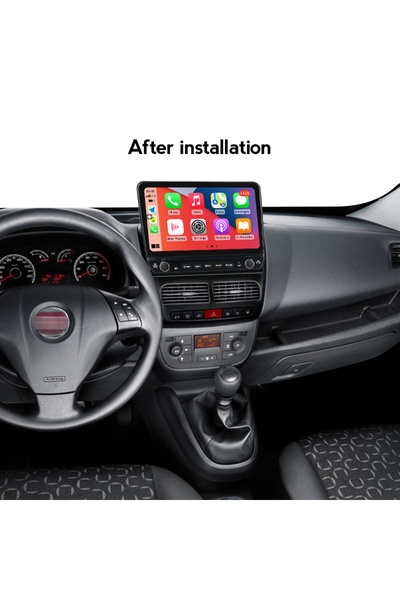 navi-it Navigatie dedicata Fiat Doblo 2015 cu butoane rotative model 2024, 4 GB RAM 64 ROM, Quadcore, Androi