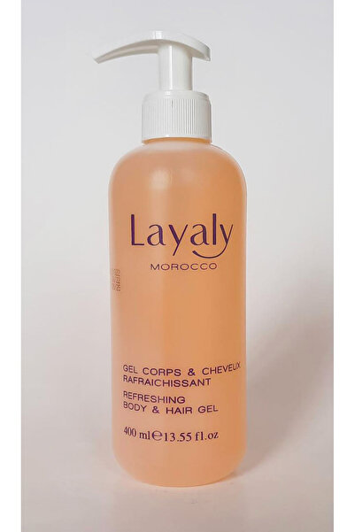 AZBANE -CASABLANCA - MAROC Gel de dus pentru corp si par Layaly, 400 ml