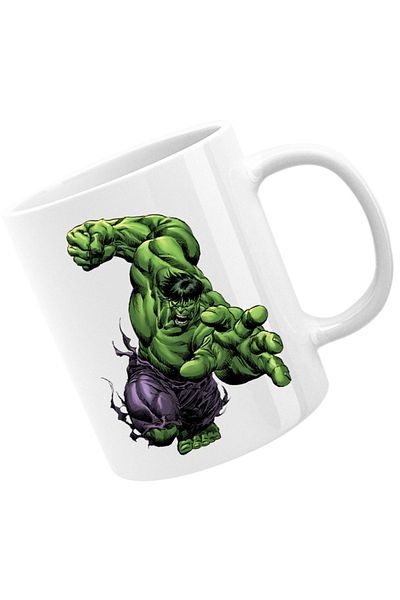 OEM Cana Hulk Illustration Help Comic Book Animation Movie, alba, 330 ml