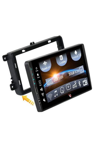navi-it Navigatie dedicata VW Golf 5 2004-2010, USB&Butoane fizice frontale, Android 13, Wireless Carplay si