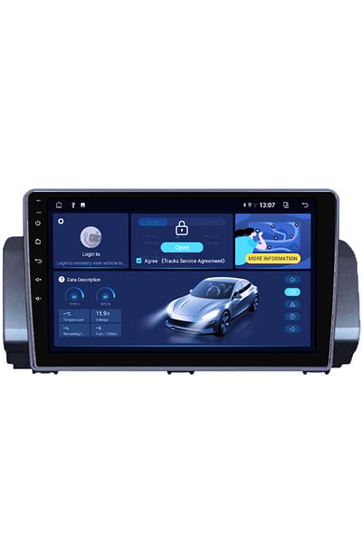 navi-it Navigatie dedicata Android Dacia Logan 3,Stepway dupa 2021, 2GB RAM 32GB ROM, Quad Core, Display 9"