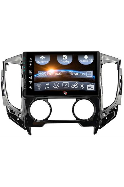 navi-it Navigatie dedicata Mitsubishi L200 2015-2019, USB&Butoane fizice frontale, Android 13, Wireless Carp