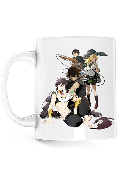 OEM Cana Btooom! Ryouta Himiko Magi Judal AOT Levi Magic Fantasy, alba, 330 ml