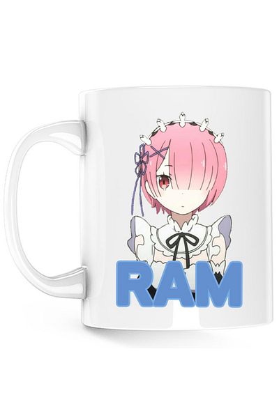 OEM Cana Re Zero RAM Sister Isekai Paranormal Demon Time Travel, alba, 330 ml