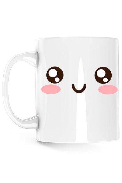 OEM Cana Roblox Anime Smiley Face Cute, alba, 330 ml