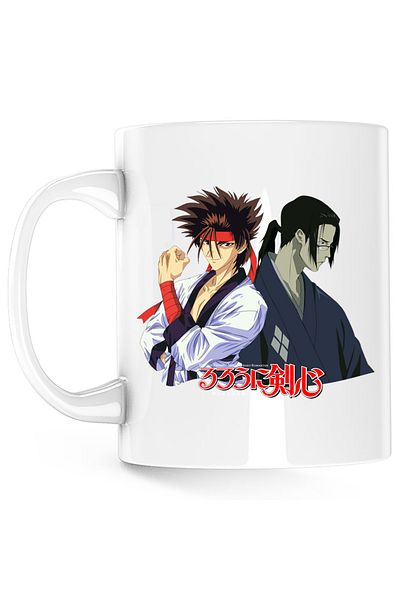 OEM Cana Rurouni Kenshin Sanosuke Jin Duo Anime, alba, 330 ml