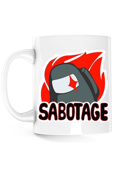 OEM Cana Among Us Sabotage Crew Space Station Task Vent, alba, 330 ml