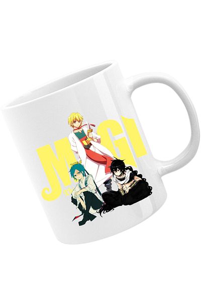 OEM Cana Magi The Labyrinth of Magic Alibaba Judar Hakuryuu, white, 330 ml
