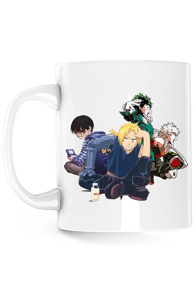 OEM Cana Btooom! Kou My Hero Academia Ikuzu Katsuki Milk Force Explosion, alba, 330 ml